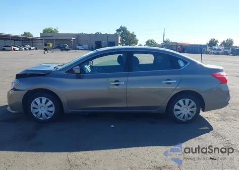 2017 Nissan Sentra Sv из США, поврежденный, VIN 3N1AB7AP3HL654446